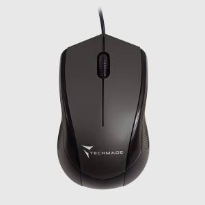 Techmade Mouse Ottico Usb Con Filo TM-XJ15 Black