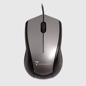 Techmade Mouse Ottico Usb Con Filo TM-XJ15 Grey