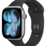 Apple Watch Serie 11 46mm AC/Space Grey SB/Black M/L ITA MEV44QL/A