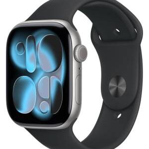 Apple Watch Serie 11 46mm AC/Space Grey SB/Black S/M EU MEV04WF/A