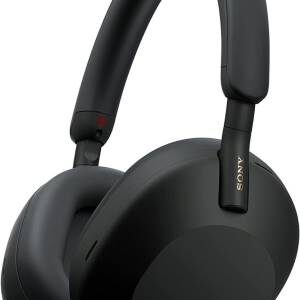 Sony Cuffie Wir/BT NoiseC WH-1000XM5SA Soft Case Alexa Google Siri Black