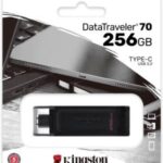 Kingston Pendrive USB-C 3.2256GB DT70/256GB Black