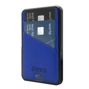 Etres Powerbank 5000mAh Wireless Magnetico con Portacarte Blue
