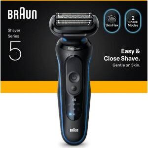 Braun Rasoio Elettrico Serie 5 Wet&Dry 3 Lame 52-B1000S Blu