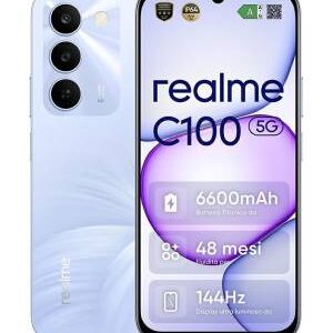 Realme C100 4+256GB 6.8" Blooming Purple DS ITA