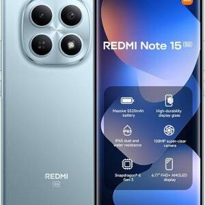 Xiaomi Redmi Note 15 8+512GB 6.77" 5G Glacier Blue ITA