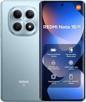 Xiaomi Redmi Note 15 8+512GB 6.77" 5G Glacier Blue ITA