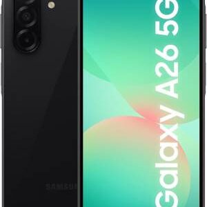 Samsung SM-A266 A26 6+128GB 6.7" 5G Black DS ITA